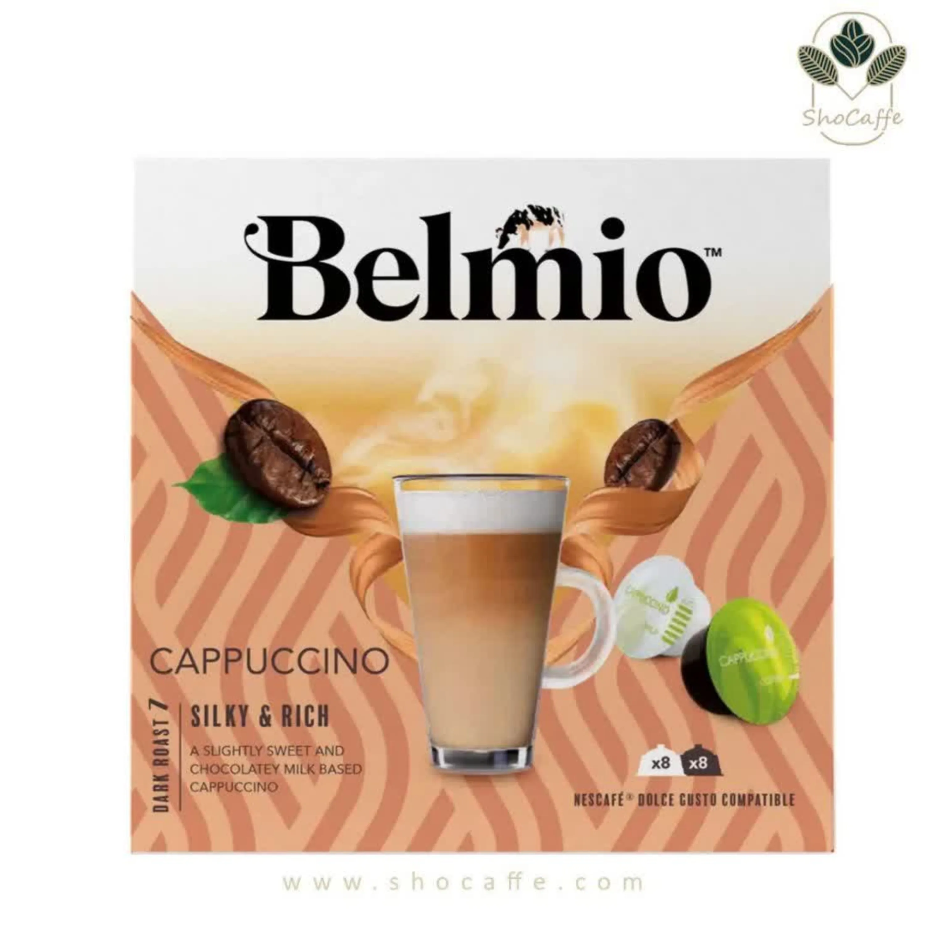 کپسول قهوه دولچه گوستو بلمیو کاپوچینو Belmio Cappuccino